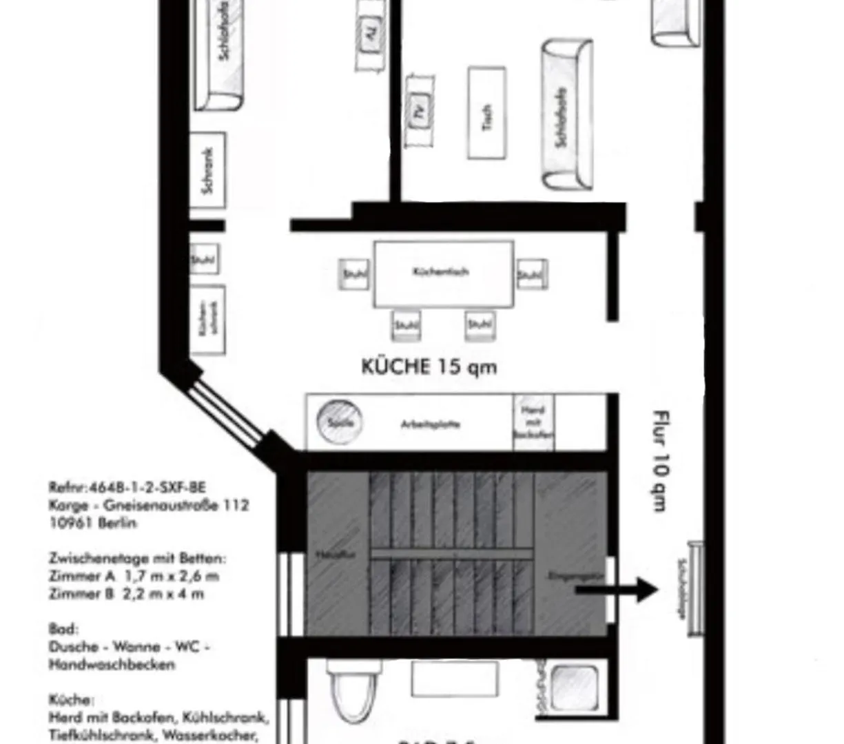 Ruhige Ferienwohnung In Kreuzberg Berlim